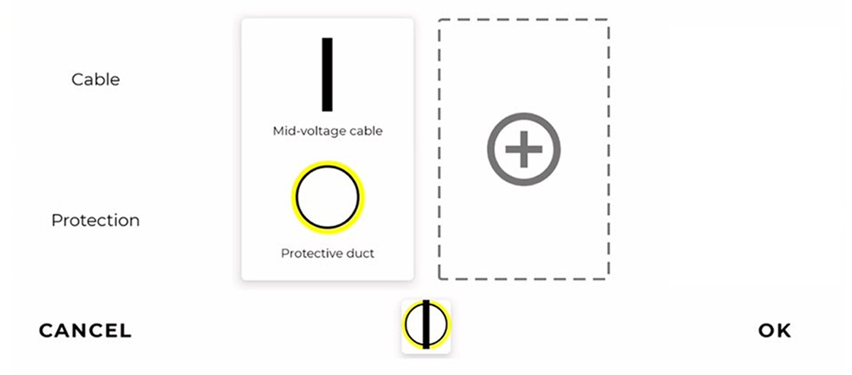 Cable configuration GH demo