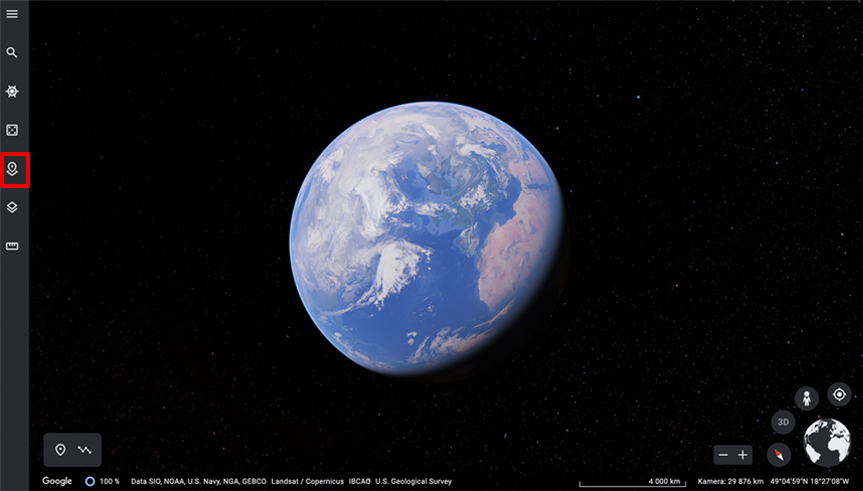 Google Earth New Project
