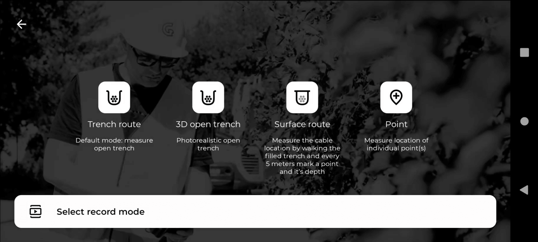 select mode